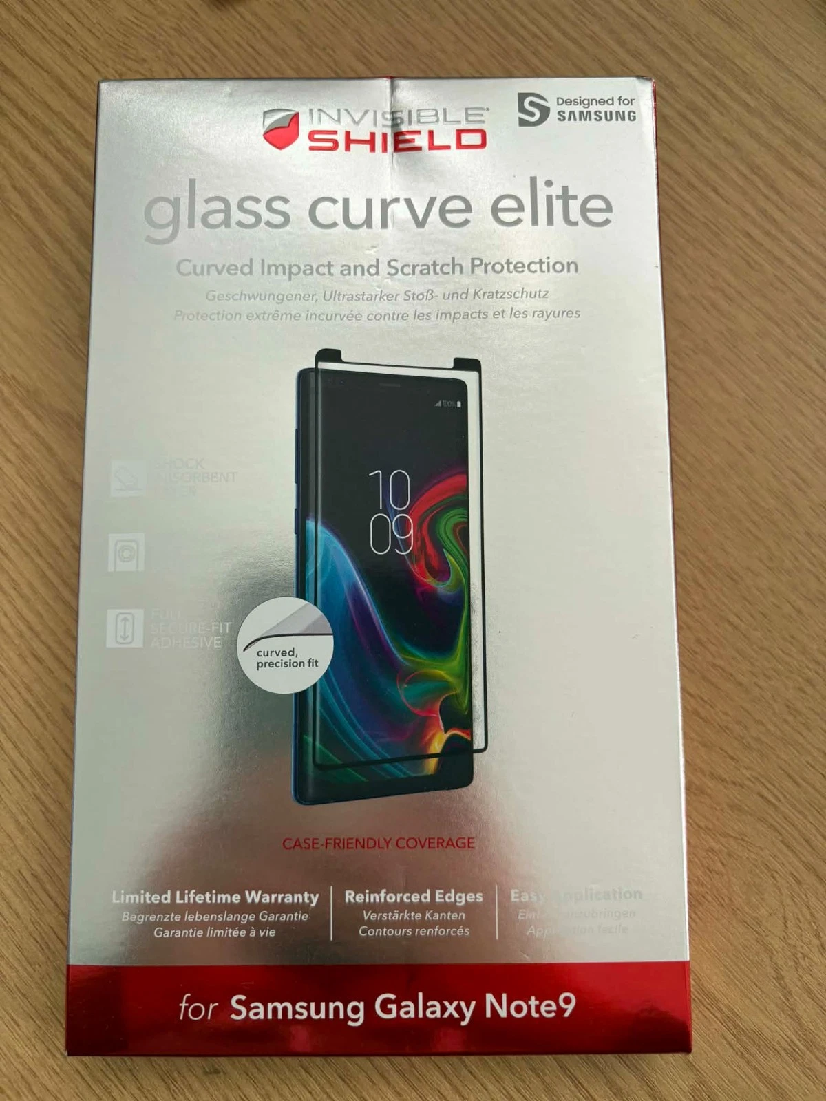 Glass Curve Elite for Samsung Galaxy Note 9 - ZAGG Invisible SHIELD