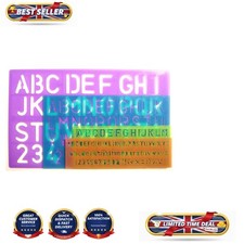 Tallon 30mm Lettering Stencil Set -  Packaging, Shatter-Proof Design