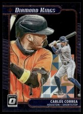 2021 Donruss Optic Black Stars #12 Carlos Correa DK /149 - BB