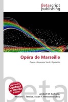 Lambert M. Surhone (U. A.) | OpéRa De Marseille | Taschenbuch | Englisch (2026)