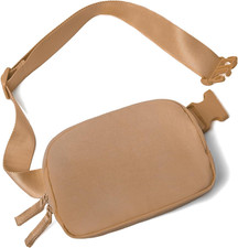 Belt Bag for Women Two-Way Zipper Cross Body Fanny Pack Fashion Waist Packs Ever