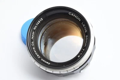 Objectif CANON 50mm/F1.2 Leica 39mm LTM monture à vis 158-30-1 #14812 mtd... - Photo 1/4