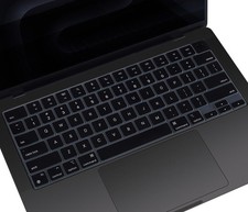 Keyboard Cover for 2025-2021 MacBook Pro 14"/Pro 16" 2021-2024, Black-English