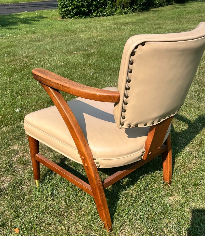 Par de sillones modernos de mediados de siglo, Jasper Seating Company Foto 4 de 4