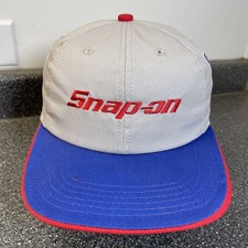 Vintage Snap-On Tools Hat Cap SnapBack K-Products Go-Ped Red Blue Gray Trucker