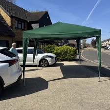 Home 3m x 3m Pop up Garden Gazebo - Green - Green from Costco