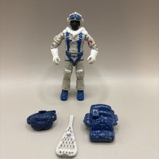 Vintage Hasbro G.I. Joe SNOW SERPENT  Cobra Polar Assault v1 1985 W/ Accessories