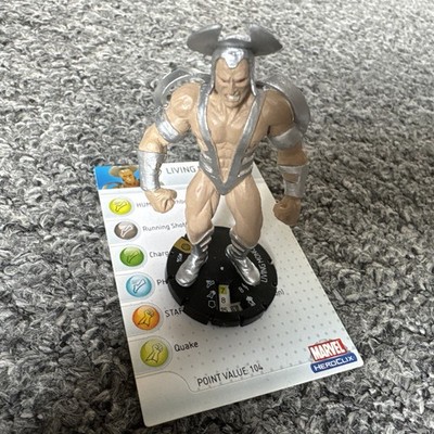 Heroclix Mutations and Monsters Set Living Monolith #054 Super Rare Figur mit Karte!