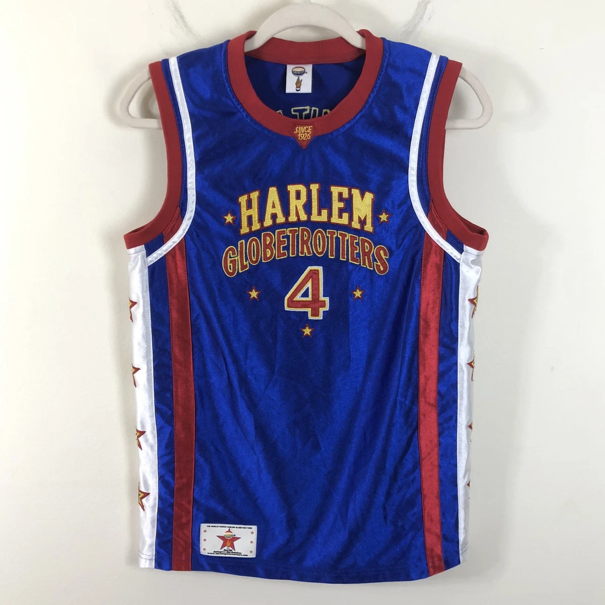 Preços baixos em Harlem globetrotters Jersey Outras Roupas e