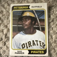 Topps 1974 - Dave Parker #252 Pittsburgh Pirates Rookie Baseball Card