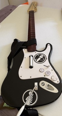 Harmonix NWGTS2 Fender Stratocaster Rock Band Guitar Controller B/W No Dongle