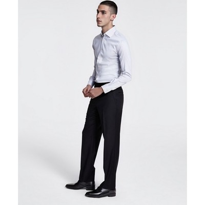 Michael Kors Dress Pants Men 44x32 Black Wool Blend Quite Luxury Office Suit NWT