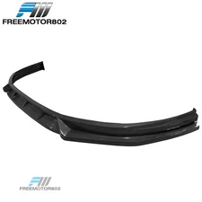 For 23-25 Honda Accord V4 3PC Front Bumper Lip Lower Splitter Carbon Fiber Print