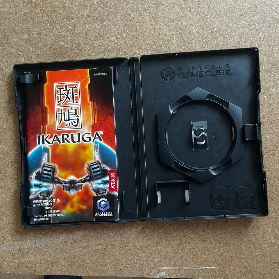 Ikaruga - Nintendo GameCube Case and Manual Only - NO Game *FREE Next Day Post* - Image 4 of 4