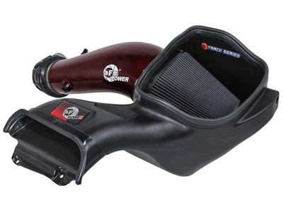 aFe Fits 23-24 Ford F150 Raptor R Supercharged Red Carbon Track Series Air