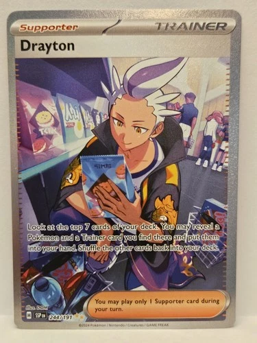Drayton 244/191 Sv08: Surging Sparks Holo