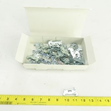 Siemens 8WA1 805 Din Rail Terminal End Block Steel Retainer 10.3mm Lot Of 15