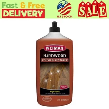 Weiman 32 oz. Hardwood Floor Polish and Restorer High-Traffic