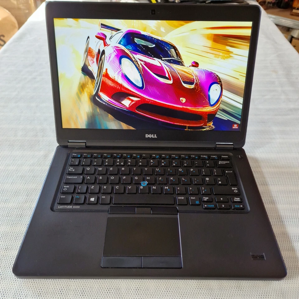 Dell Latitude E5450, I5, 14", Wind 11, 256Gb SSD, 8Gb RAM, NVIDIA 830M-2Gb VRAM - Image 2 of 4