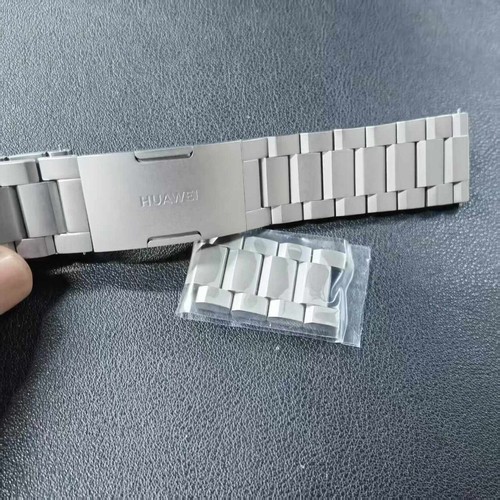 100% Original Huawei Watch 3 Pro Titanium Metal Watch Band Strap - 22mm Width - 第 7/11 張圖片