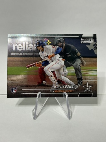 On-Card Auto # to 10 - Jeremy Peña - 2022 MLB NOW® Card 1161D On-Card Auto # to 10 - Jeremy Peña - 2022 MLB NOW® Card 1161D