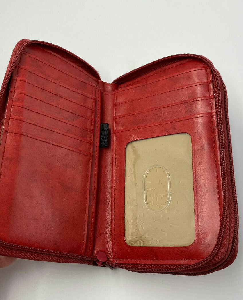 Buxton Red 2 Section Wallet - image 4