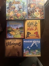 Indie board game lot bundle-Family to Medium Weight Games.  Great Condition