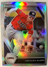 Jackson Glenn SSilver Refractor Rookie 2021 Panini Prizm Draft Picks PDP133