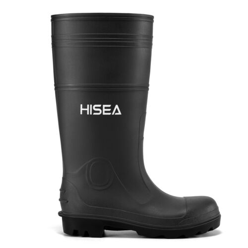 HISEA Men Folding Rain Boots Waterproof Anti-Slip Garden Hunting Work Knee Boots - Picture 27 of 53