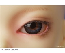 Dollmore 12mm acrylic eyes OOAK 12mm - Optical Half Round Acrylic Eyes MB02