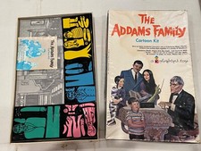 Rare Addams Family colorforms kit - 1965 - near complete