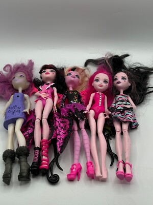 Monster High Draculaura Frankie Stein 5 Puppen im Set Konvolut