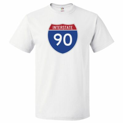 I90 Shirt Interstate 90 T Shirt I-90 Highway Tee