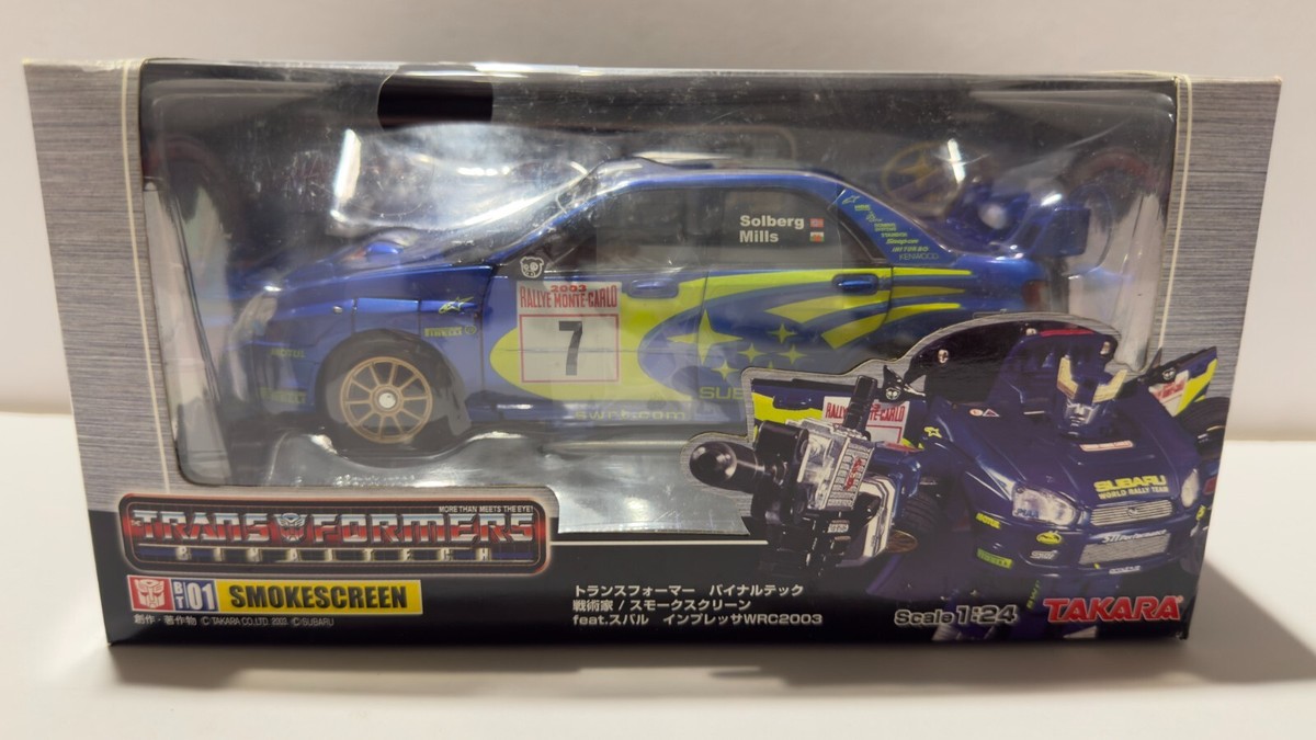 TAKARA•Transformers•BT-01 SMOKESCREEN•#7 1:24 Scale Smokescreen (#7) (BT-01) (Transformers, Binaltech