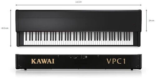 Kawai VPC1 88 Keys Virtual Piano Controller w/foot pedal Black NEW