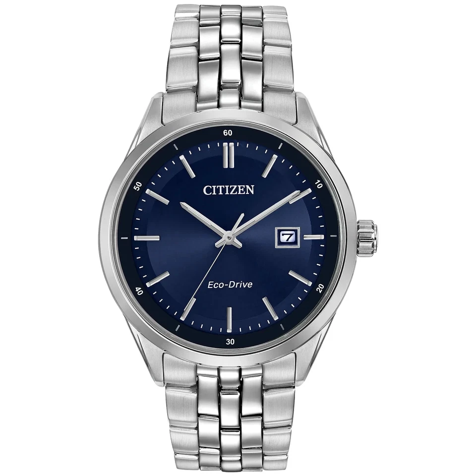 Citizen Classic Eco Men's Blue Date Eco-Drive Watch 41MM BM7251-53L