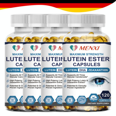 Lutein Heidelbeerextrakt Zeaxanthin | Sehkraft Augengesundheit 120/240/480Kapsel