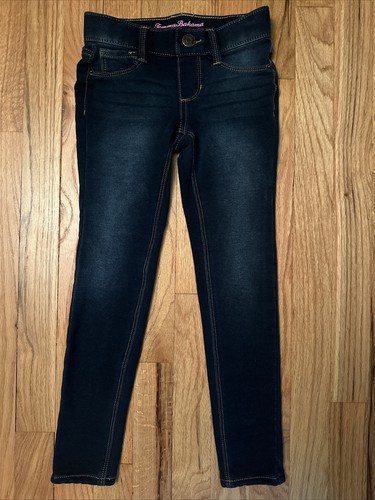 Youth Size 5 Tommy Bahama Jeans Girls Blue Pull On Stretch Jegging Leggins - Picture 2 of 12