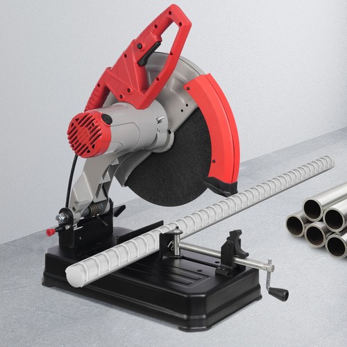 0-45° Electric Cutting Saw Cutting Machine Adjustable Workshop Chop Saw 3900RPM - Picture 3 of 24