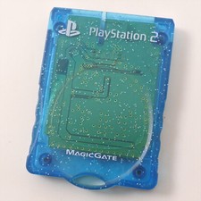 PS2 Memory Card Kotobuki SPARKLING BLUE KMC20J 8MB Playstation 2 1047