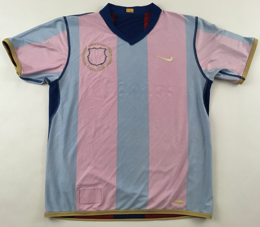 FC Barcelona 2007 2008 home Nike Camp Nou 1957-2007 shirt jersey