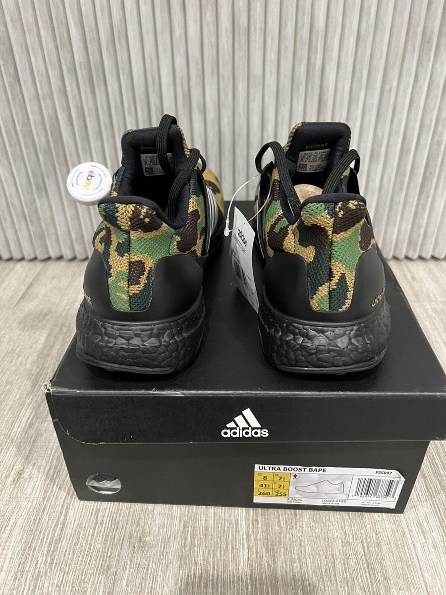 NEW 2019 Adidas Ultra Boost 4.0 Bape Camo Sz 8 Mens Bathing NEW 2019 Adidas Ultra Boost 4.0 Bape Camo Sz 8 Mens Bathing