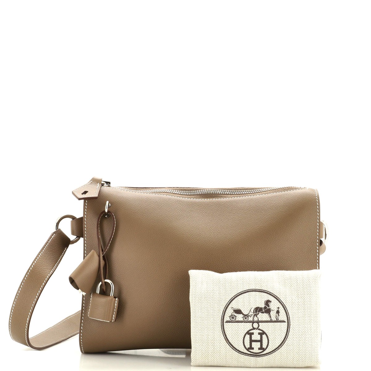 【HERMES】Bolittle ボリトルポーチ カーフスキン Beton Hermes Bolittle Pouch Evercolor | eBay