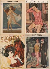 416 Old Issues Jugend German Art Nouveau Jugendstil Magazine (1926-1933) V.7 DVD