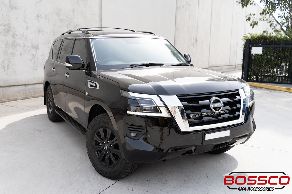 Black Roof Racks Suitable For Nissan Patrol Y62 20102024 eBay