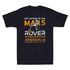 mars perseverance tshirt