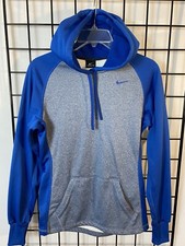 Nike Hoodie Women's XS Therma-Fit Blue EXCELLENT