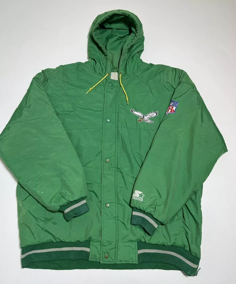 Eagles kelly green starter deals jacket