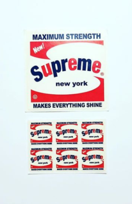 Supreme ステッカー　ブリロ 2000 supreme brillo cube sticker rare | eBay