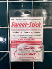Original Sweet Stick hockey figure skate sharpener ceramic stone bauer ccm true
